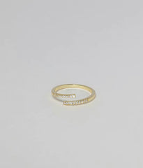 Line ring gold product view