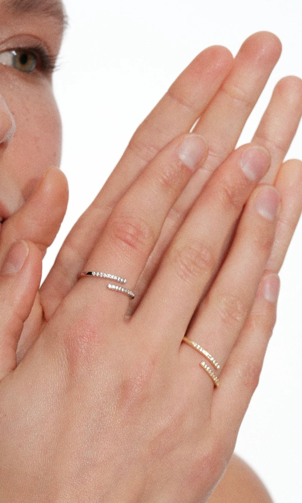 Line ring model view three