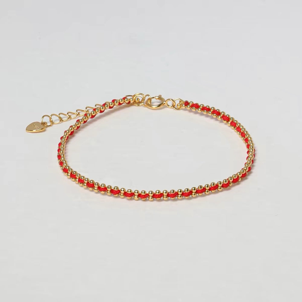 Lucky Bracelet red product view